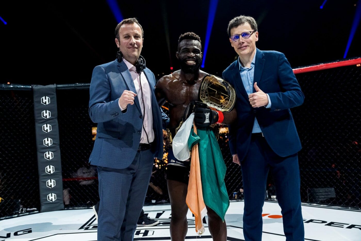 Laurent et Jérôme Pourrutn Hexagone MMA