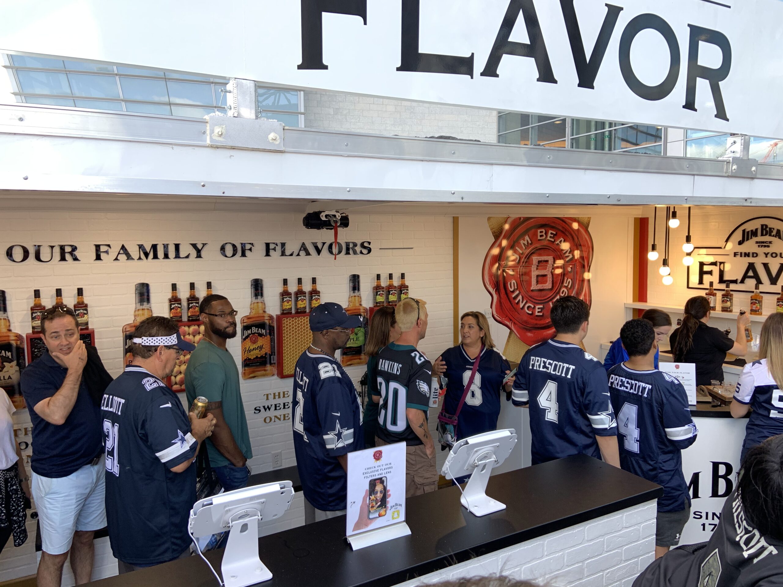 stand Jim Beam / AT&T Stadium, Dallas 