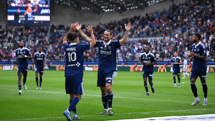 NTT Data est le partenaire digital du Paris FC cette saison. Photo fournie par l'agence de presse du club.