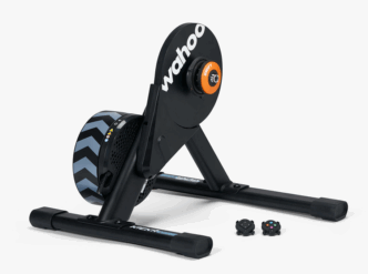 Wahoo KICKR CORE 2 avec Zwift Cog et Click - Crédit Zwift.com