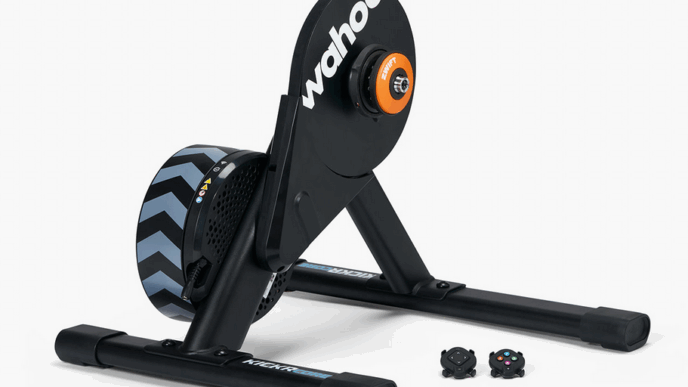 Wahoo KICKR CORE 2 avec Zwift Cog et Click - Crédit Zwift.com