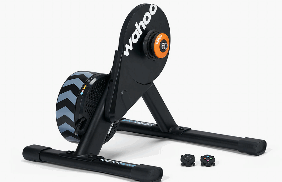 Wahoo KICKR CORE 2 avec Zwift Cog et Click - Crédit Zwift.com