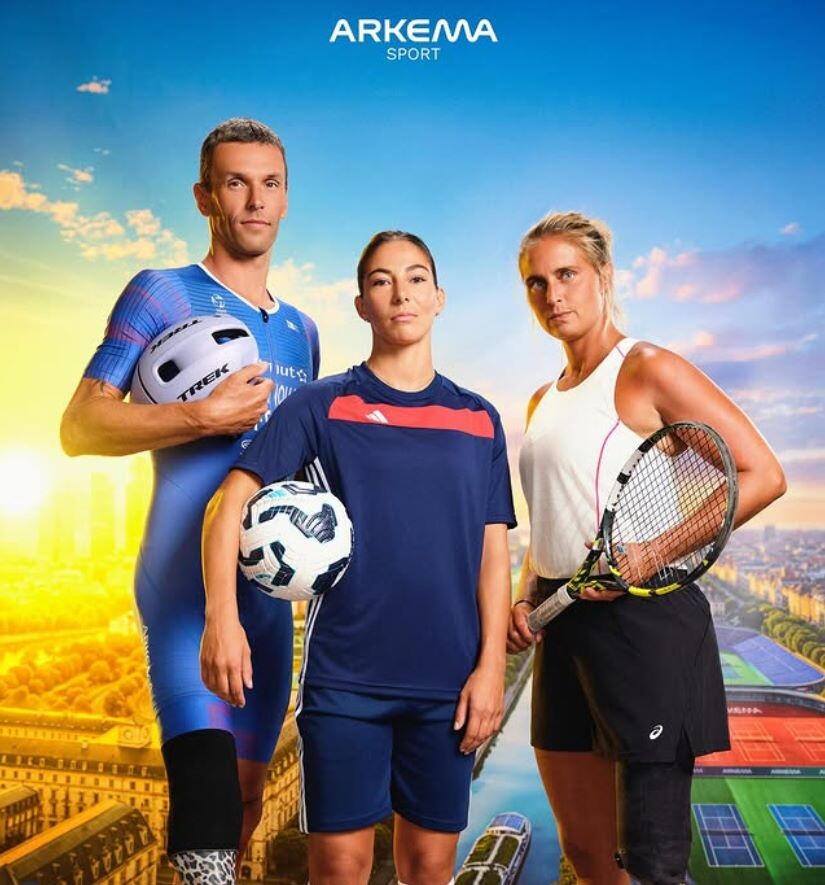 Arkema renouvelle ses partenariats avec trois athlètes français