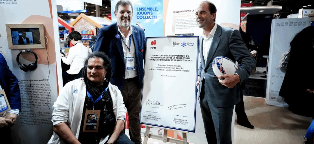 France Travail et la FFR s'unissent pour l'insertion professionnelle par le sport