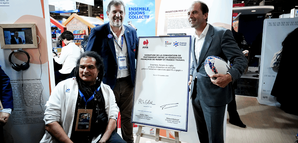 France Travail et la FFR s'unissent pour l'insertion professionnelle par le sport