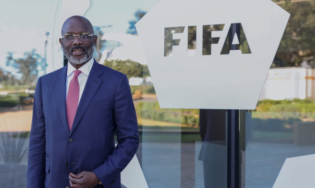 George Weah, capitaine honoraire du Players' Voice Panel, veut éradiquer le racisme du football
