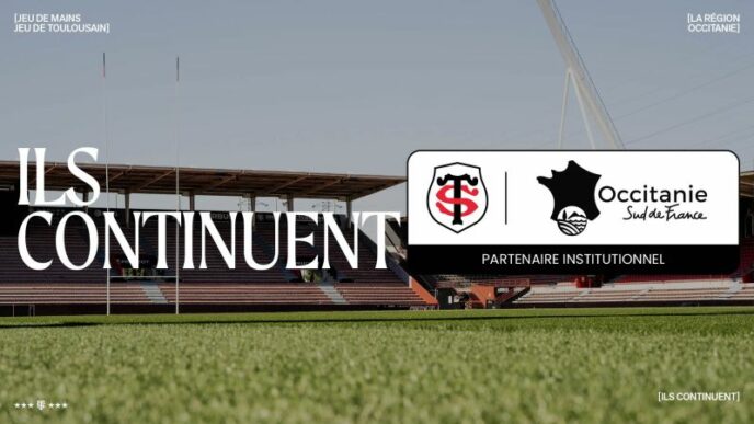 La Région Occitanie renouvelle son partenariat institutionnel avec le Stade Toulousain pour la saison 2025-2026
