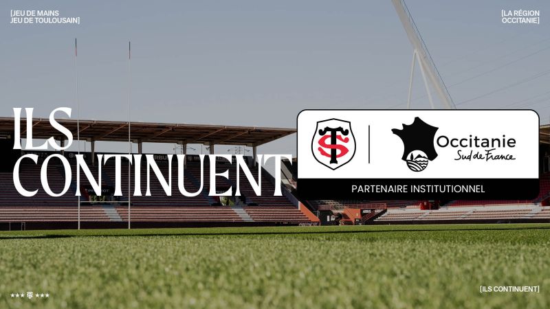 La Région Occitanie renouvelle son partenariat institutionnel avec le Stade Toulousain pour la saison 2025-2026