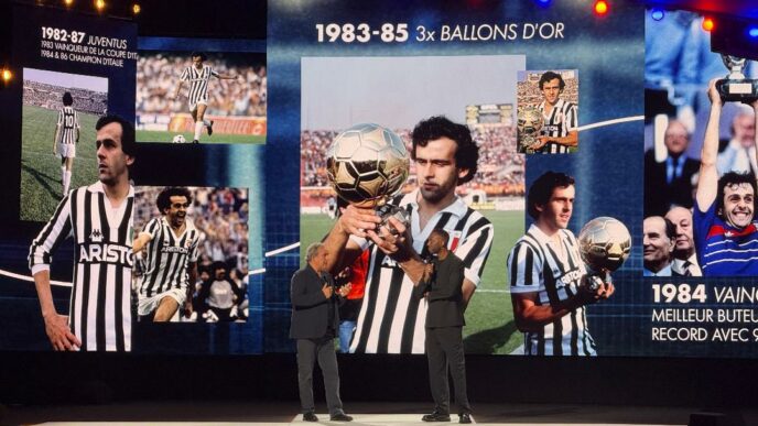 Michel Platini présente sa série documentaire