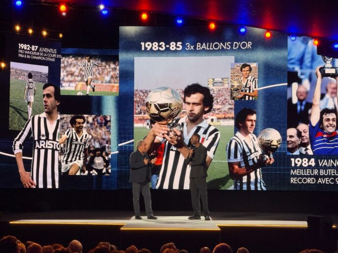 Michel Platini présente sa série documentaire