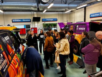 Les "Gazelles" se préparent à la mécanique avec Bosch.