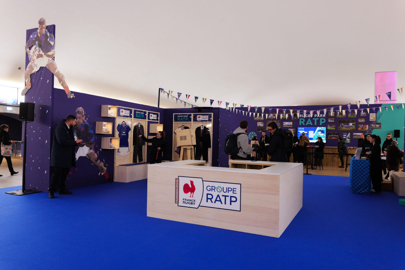 Le Rugby Park revient pour une nouvelle édition en 2026 à la gare d'Auber à Paris.