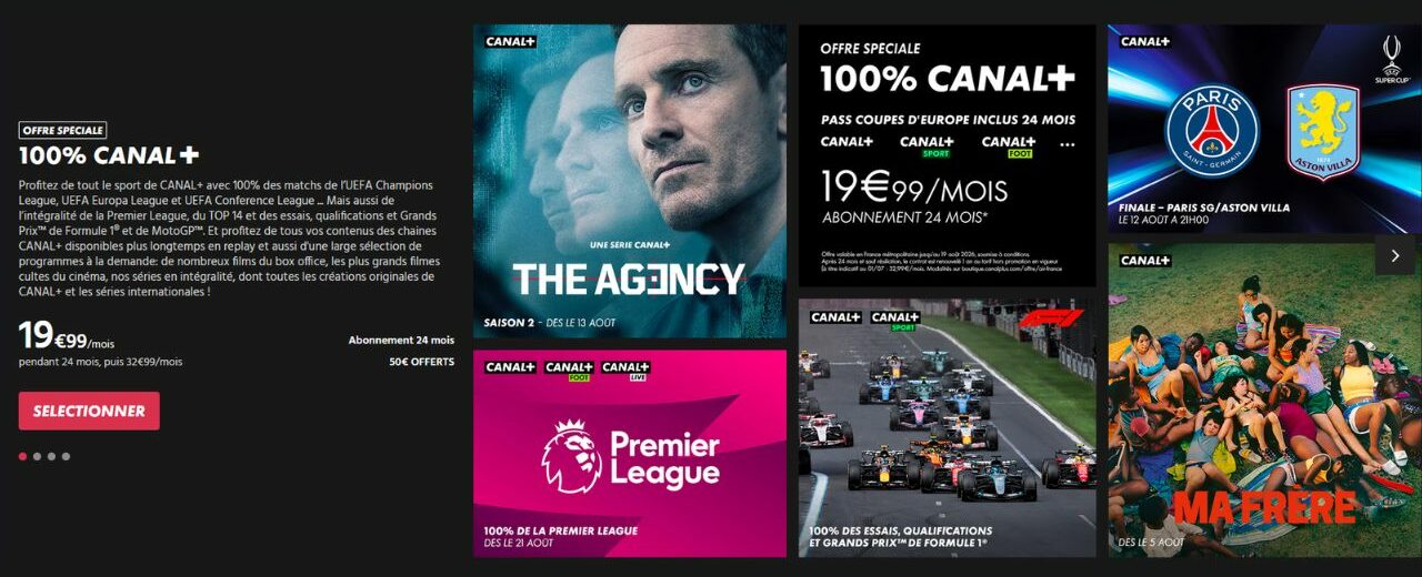 Bons Plans CANAL+