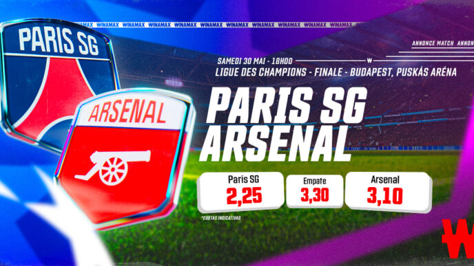 PARIer psg arsenal cotes