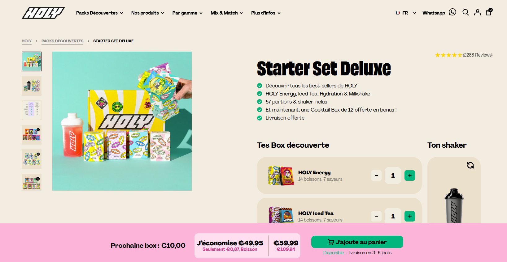 holy offre remise bons plans