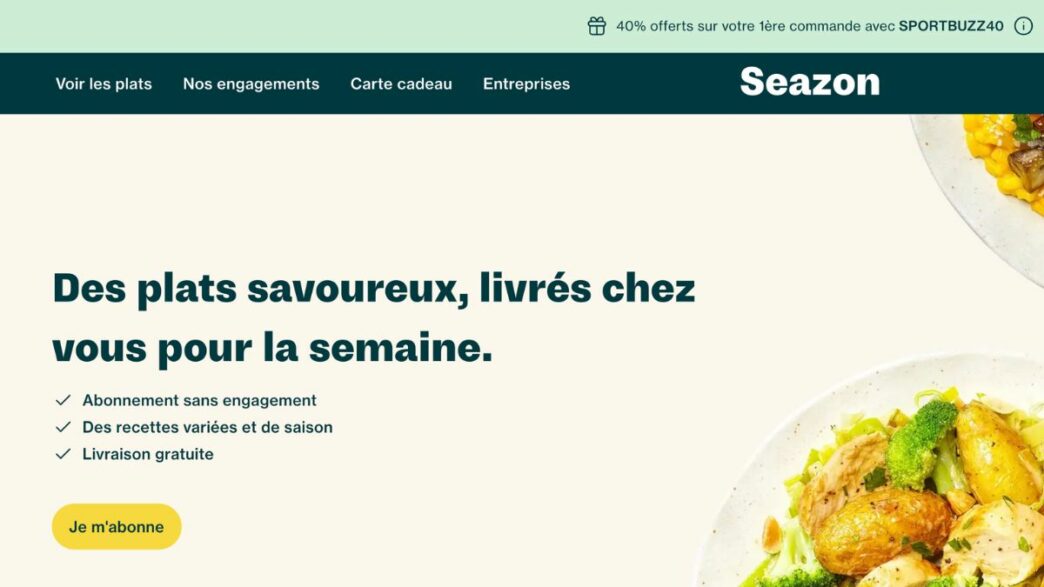 seazon code promo