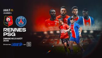 Rennes PSG Ligue 1 DAZN difusion TV