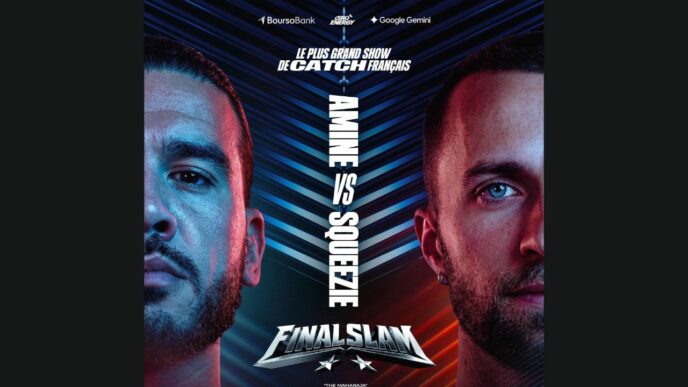 Amine et Squeezie The Final Slam