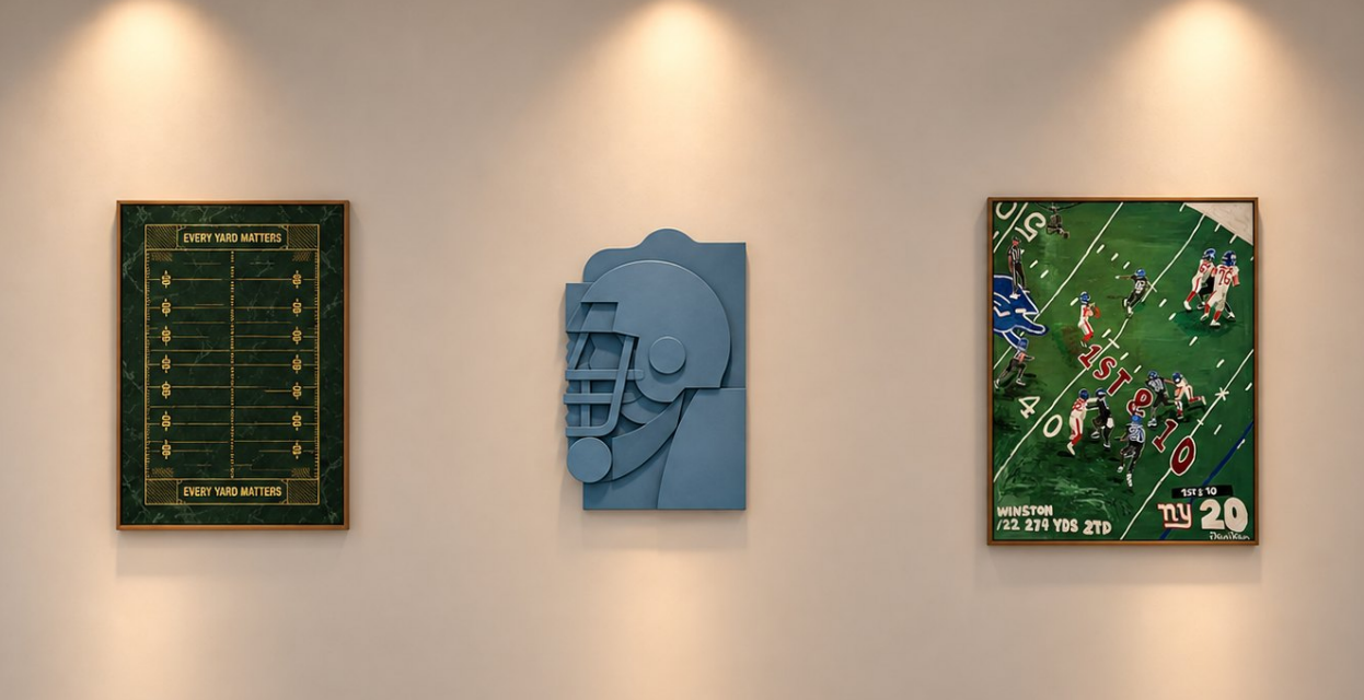 Trajectoire Studio Hosts Free NFL Art Exhibition in Paris