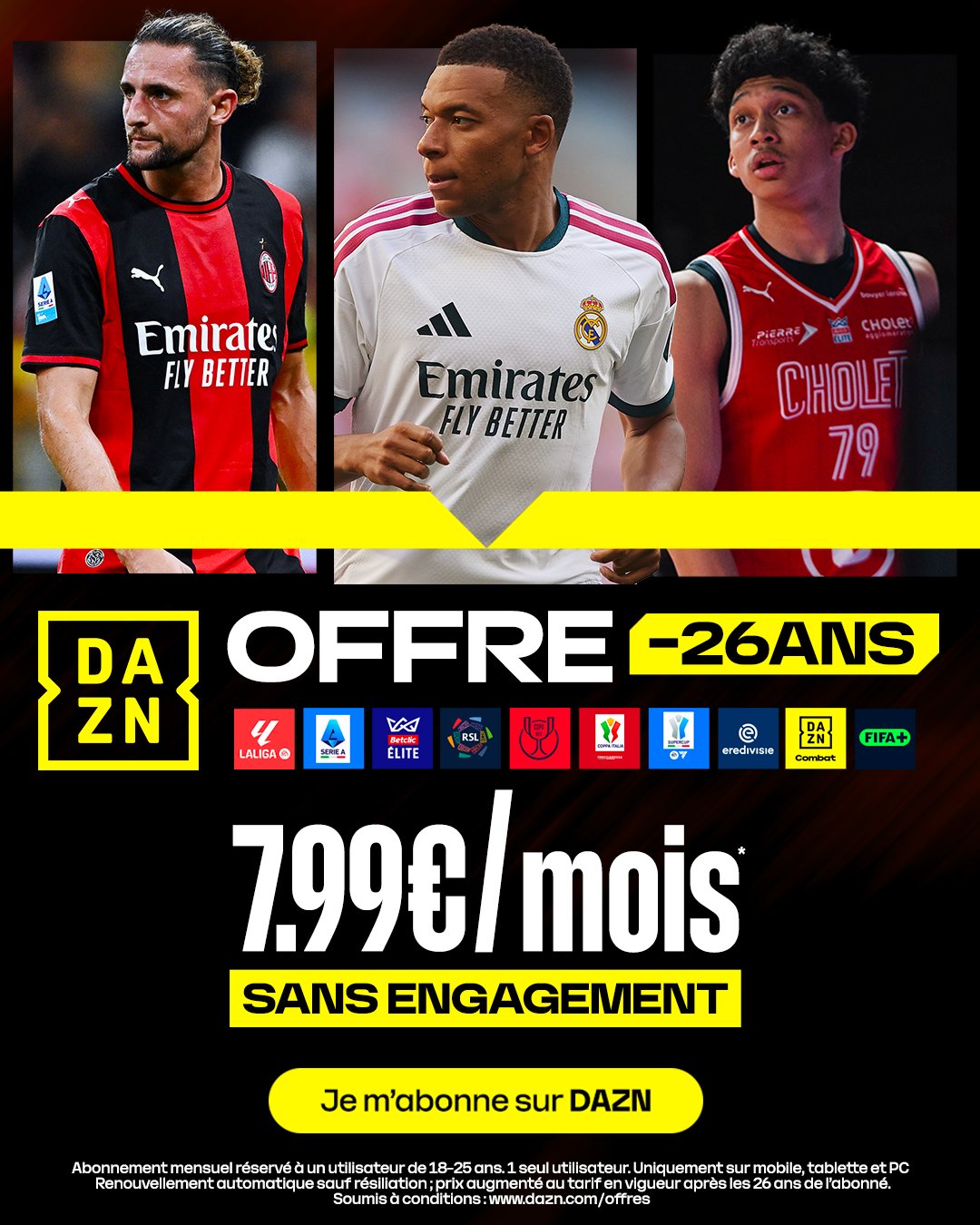 DAZN 26 ANS